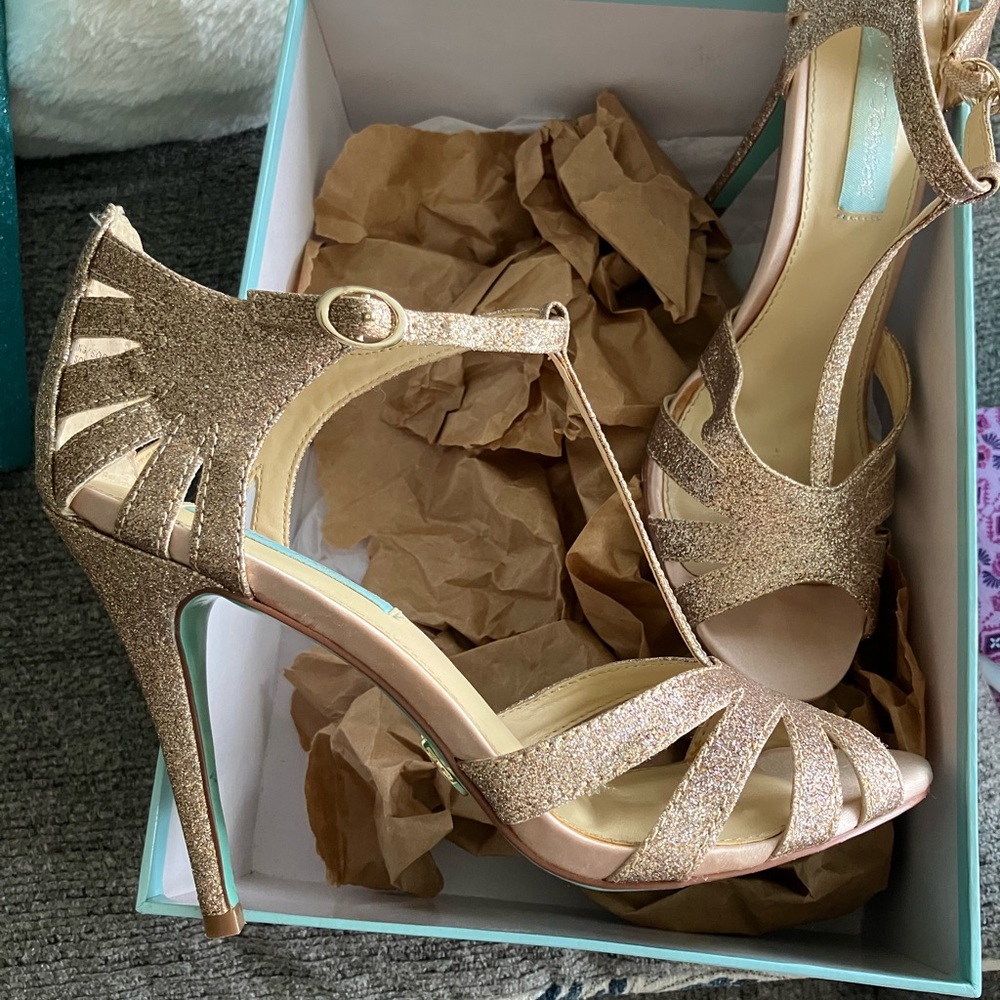 Blue by Betsey Johnson Heels